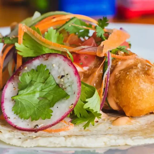 Fish Taco Baja Style